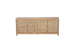 Charlie Four Door Sideboard – Natural -Abide Interiors Charlie 4Door Sideboard 2