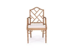 Chippendale Armchair – Weathered Oak