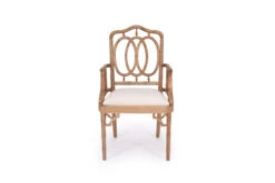 Chippendale Ring Armchair – Weathered Oak