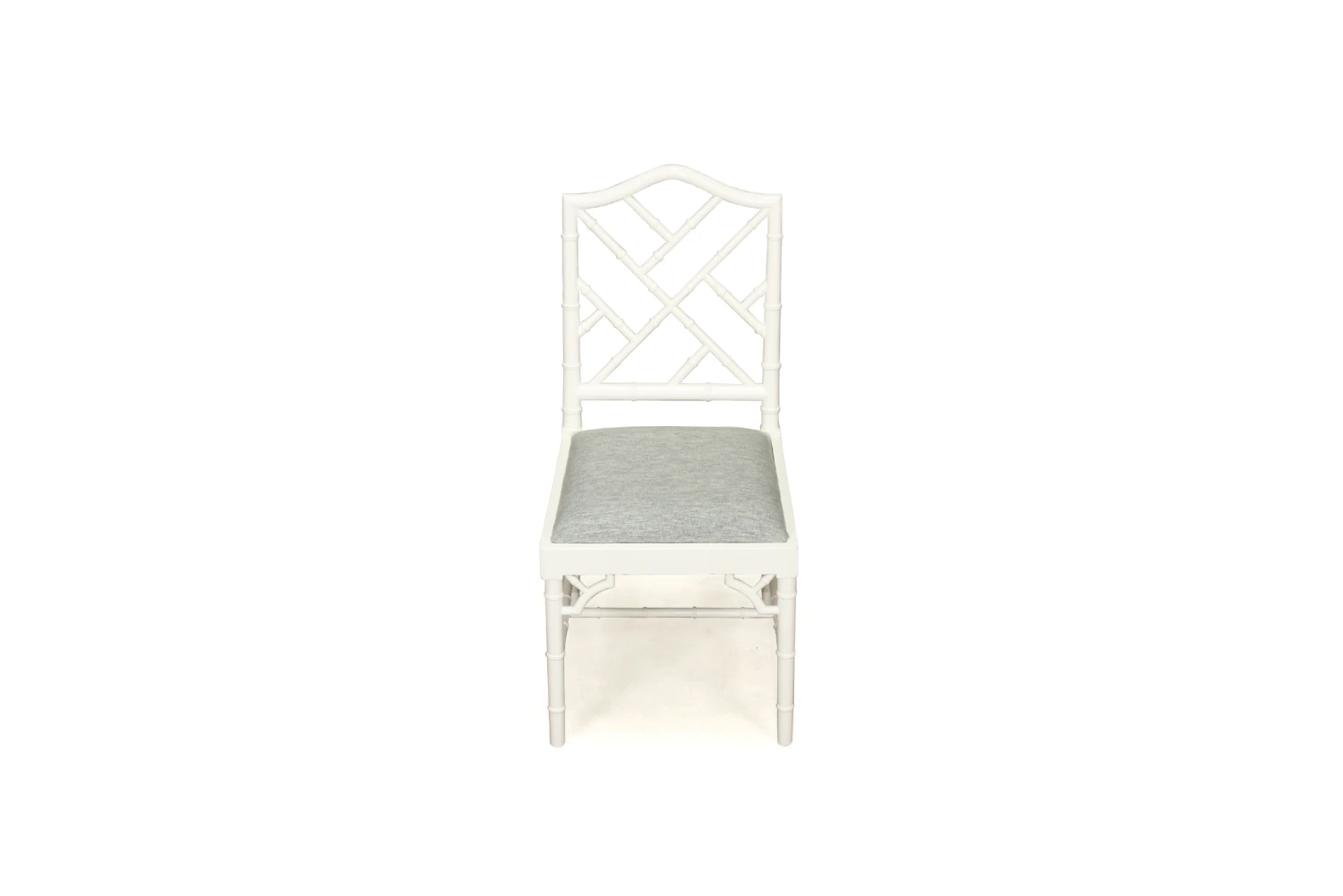 Chippendale Dining Chair – White With Duck Egg Fabric 9 Chippendale Dining Chair – White With Duck Egg Fabric - Image 7