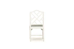 Chippendale Dining Chair – White With Duck Egg Fabric 15 Chippendale Dining Chair – White With Duck Egg Fabric -Abide Interiors Chippendale Side Chair White DuckEgg Fabric 7