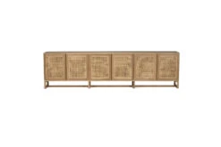 Clovelly Six Door Sideboard – Natural -Abide Interiors Clovelly 6Door Sideboard Nat 2