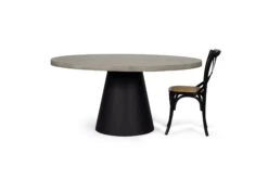 1.6m Avalon Elkstone Round Dining Table – Speckled Grey With Black Powder Coated Cone Base 17 1.6m Avalon Elkstone Round Dining Table – Speckled Grey With Black Powder Coated Cone Base -Abide Interiors Cone.7 dc6a4406 4534 4ad0 994e 65a47542770b 3000x