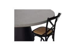 1.6m Avalon Elkstone Round Dining Table – Speckled Grey With Black Powder Coated Cone Base 18 1.6m Avalon Elkstone Round Dining Table – Speckled Grey With Black Powder Coated Cone Base -Abide Interiors Cone.8 33d10ebc 1b48 43c7 9491 78521ad51f91 3000x