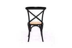 Black Cross Back Chair – Rattan Seat 14 Black Cross Back Chair – Rattan Seat -Abide Interiors Crossback Chair Black RattanSeat 6