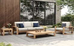 Double Island Outdoor Coffee Table – Oversize – Low -Abide Interiors DO1C3C1