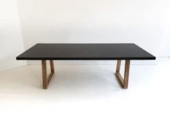 2.4m Sierra Elkstone Rectangular Dining Table – Ebony Black With Light Honey Legs -Abide Interiors DSC0213 1 scaled 1