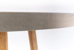 1.2m Alta Elkstone Round Dining Table – Pebble Grey With Light Honey Legs -Abide Interiors DSC06173 scaled 1