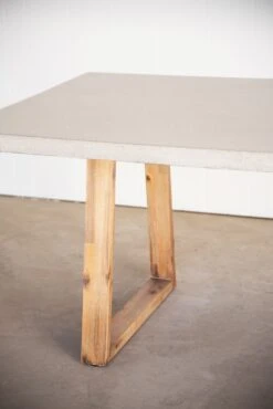 2.4m Sierra Elkstone Rectangular Dining Table – Speckled Grey With Light Honey Legs -Abide Interiors DSC 3279