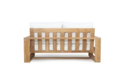 Double Island Outdoor Sofa – 2 Seater (Canvas Natural, Cast Slate Or Cast Silver Upholstery) -Abide Interiors Double Island 2Seater Nat 6