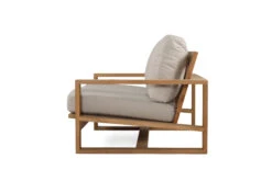 Double Island Outdoor Sofa – 2 Seater (Canvas Natural, Cast Slate Or Cast Silver Upholstery) -Abide Interiors Double Island Sofa 2S CSIL 4