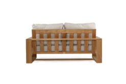 Double Island Outdoor Sofa – 2 Seater (Canvas Natural, Cast Slate Or Cast Silver Upholstery) -Abide Interiors Double Island Sofa 2S CSIL 6