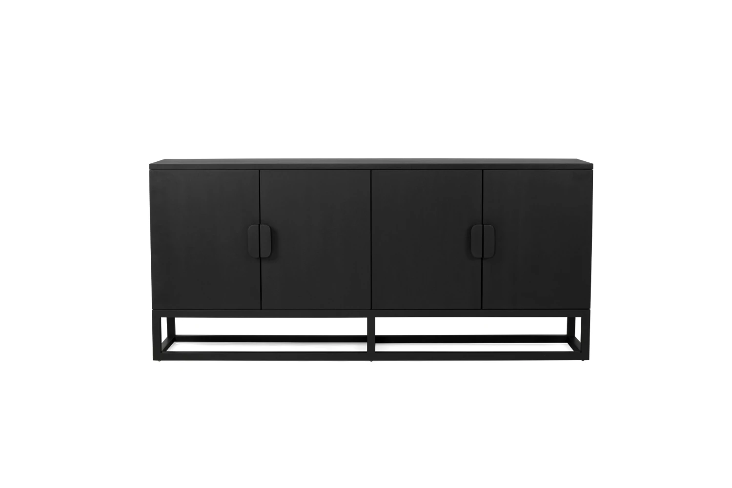 Eden Sideboard – Four Door – Black 5 Eden Sideboard – Four Door – Black - Image 3