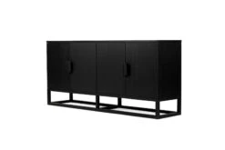 Eden Sideboard – Four Door – Black 17 Eden Sideboard – Four Door – Black -Abide Interiors Eden Sideboard 4Dr Black 4