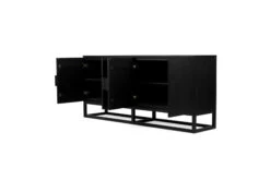 Eden Sideboard – Four Door – Black 18 Eden Sideboard – Four Door – Black -Abide Interiors Eden Sideboard 4Dr Black 5