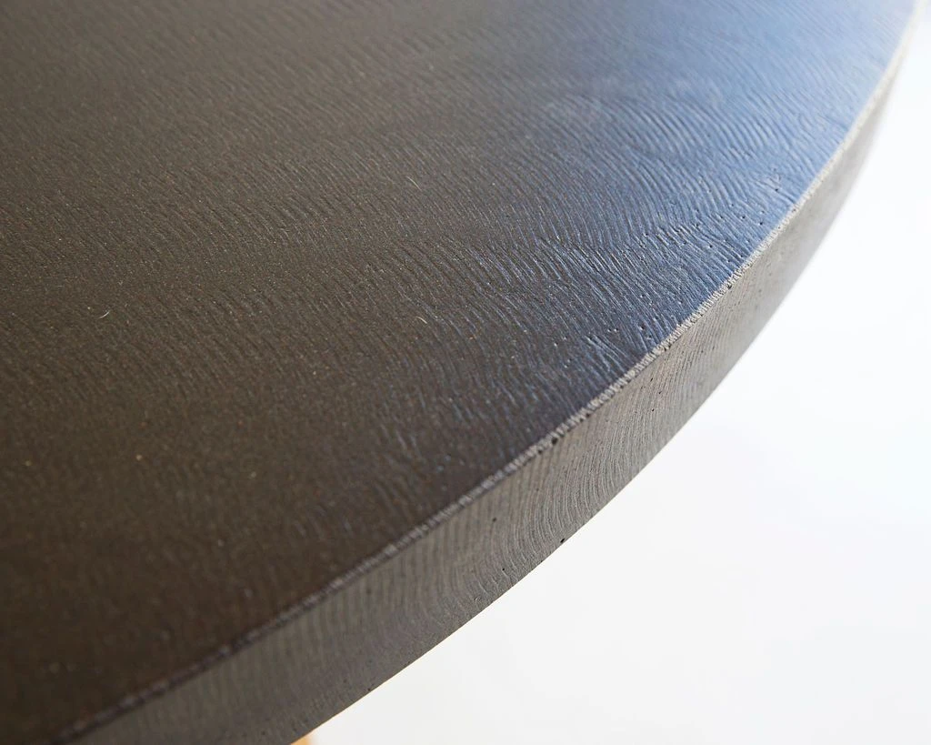 1.8m Sierra Elkstone Rectangular Dining Table – Ebony Black With Black Powder Coated Legs 4 1.8m Sierra Elkstone Rectangular Dining Table – Ebony Black With Black Powder Coated Legs - Image 2