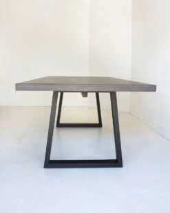 2.4m Sierra Elkstone Rectangular Dining Table – Ebony Black With Black Powder Coated Legs -Abide Interiors Elkstone32 a73383d1 352b 4a95 a745 bbeb592bee4e 3000x