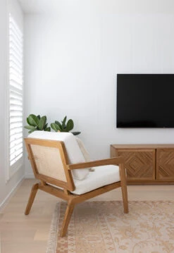 Hunter Entertainment Unit – Natural -Abide Interiors Elton Armchair Styled 2