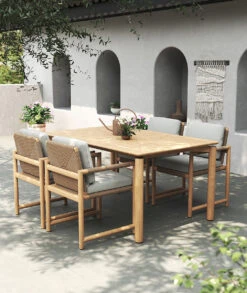 Esperance Outdoor Table – 1.6m -Abide Interiors Esperance 160cm Dining 8