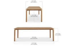 Esperance Outdoor Table – 2.4m -Abide Interiors Esperance 240cm Dining 4