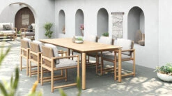 Esperance Outdoor Table – 2.4m -Abide Interiors Esperance 240cm Dining 6