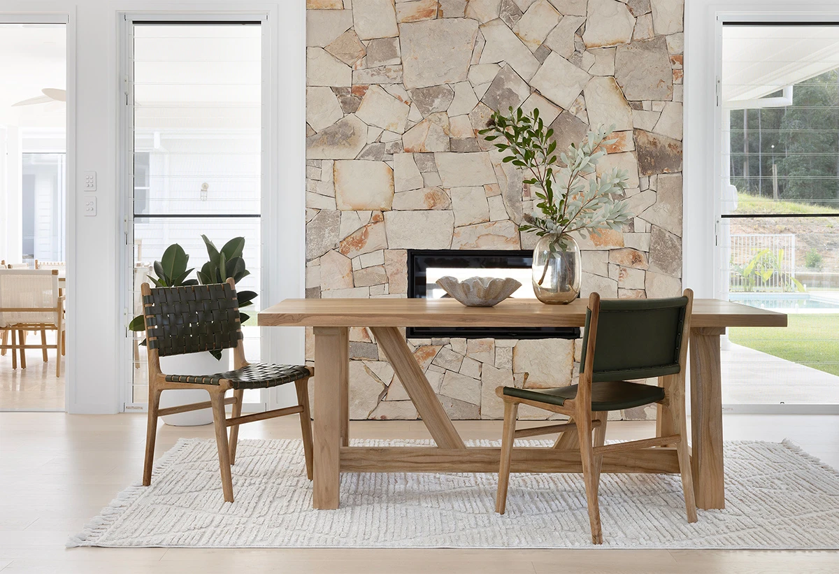 Pasadena Leather Side Chair – Woven – Olive 19 Pasadena Leather Side Chair – Woven – Olive - Image 17