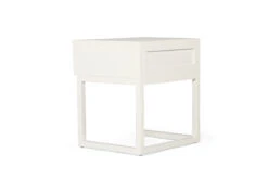 Flynn Bedside Table – White -Abide Interiors Flynn Bedside White 5