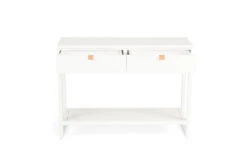 Flynn Console Table – White -Abide Interiors Flynn Console Table White 4