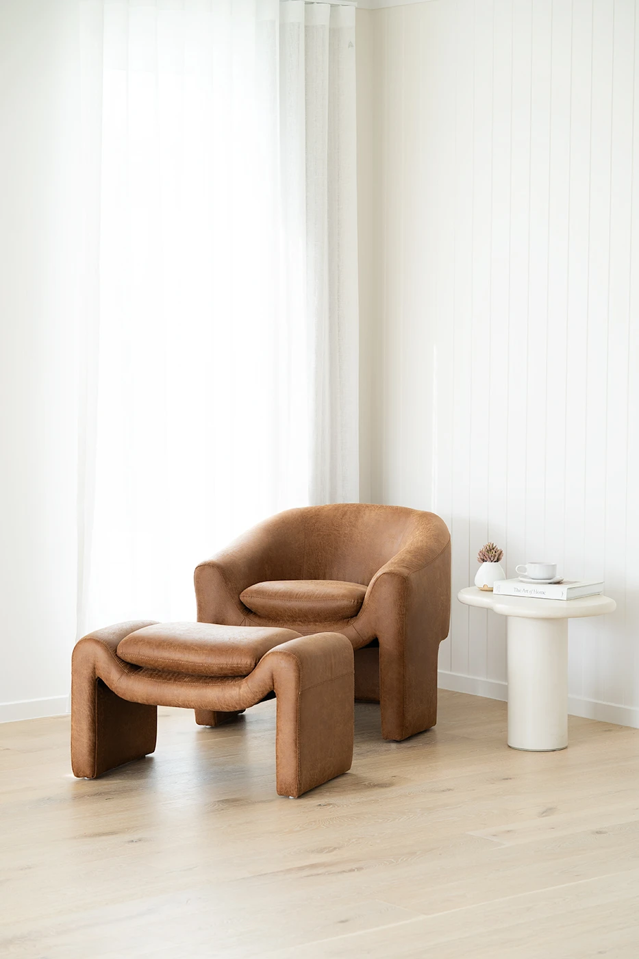 Freja Armchair – Cognac Leather 16 Freja Armchair – Cognac Leather - Image 14