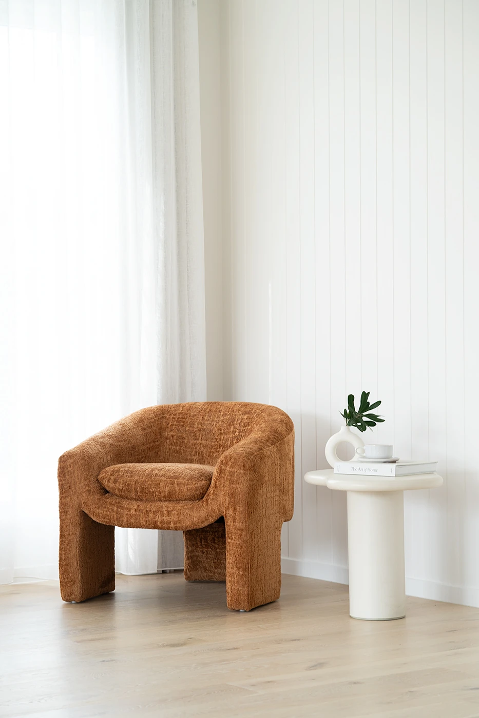 Freja Armchair – Burnt Ochre 13 Freja Armchair – Burnt Ochre - Image 11