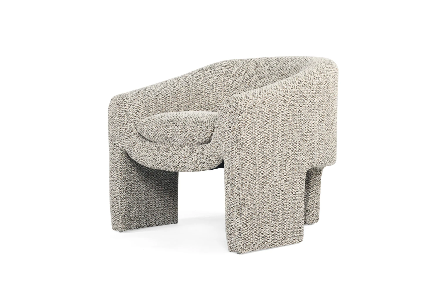 Freja Armchair – Mottled Taupe 3 Freja Armchair – Mottled Taupe