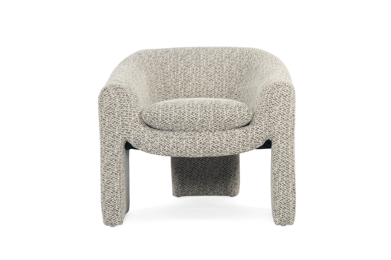 Freja Armchair – Mottled Taupe 5 Freja Armchair – Mottled Taupe - Image 3