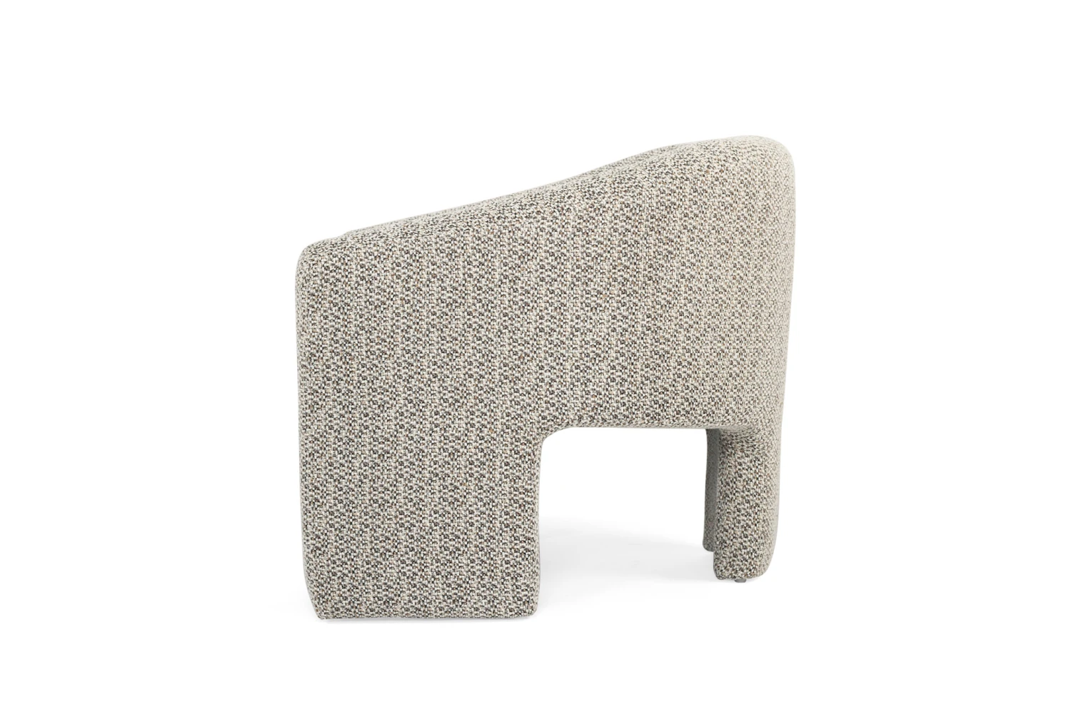 Freja Armchair – Mottled Taupe 7 Freja Armchair – Mottled Taupe - Image 5