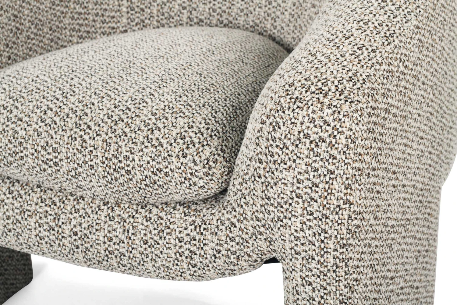 Freja Armchair – Mottled Taupe 11 Freja Armchair – Mottled Taupe - Image 9