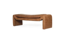 Freja Bench – Cognac Leather -Abide Interiors Freja Bench Cognac 3 1