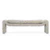 Freja Bench – Mottled Taupe -Abide Interiors Freja Bench Taupe 1 1