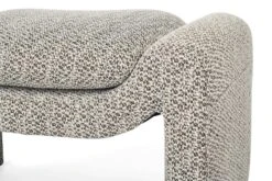 Freja Bench – Mottled Taupe -Abide Interiors Freja Ottoman Taupe 7 1