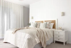 Hamilton Bedside Table – 3 Drawer – White -Abide Interiors Hamilton 3 drawer Bedside White 12 1