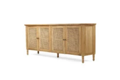 Hamilton Four Door Sideboard – Weathered Oak 19 Hamilton Four Door Sideboard – Weathered Oak -Abide Interiors Hamilton 4Dr Sideboard WO 3