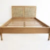 Hamilton Cane Bed – Super King With Low End – Weathered Oak -Abide Interiors Hamilton Bed Low End 3