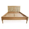 Hamilton Cane Bed – Queen Size – Low End – Weathered Oak 1 Hamilton Cane Bed – Queen Size – Low End – Weathered Oak -Abide Interiors Hamilton Bed WO No End 1 1