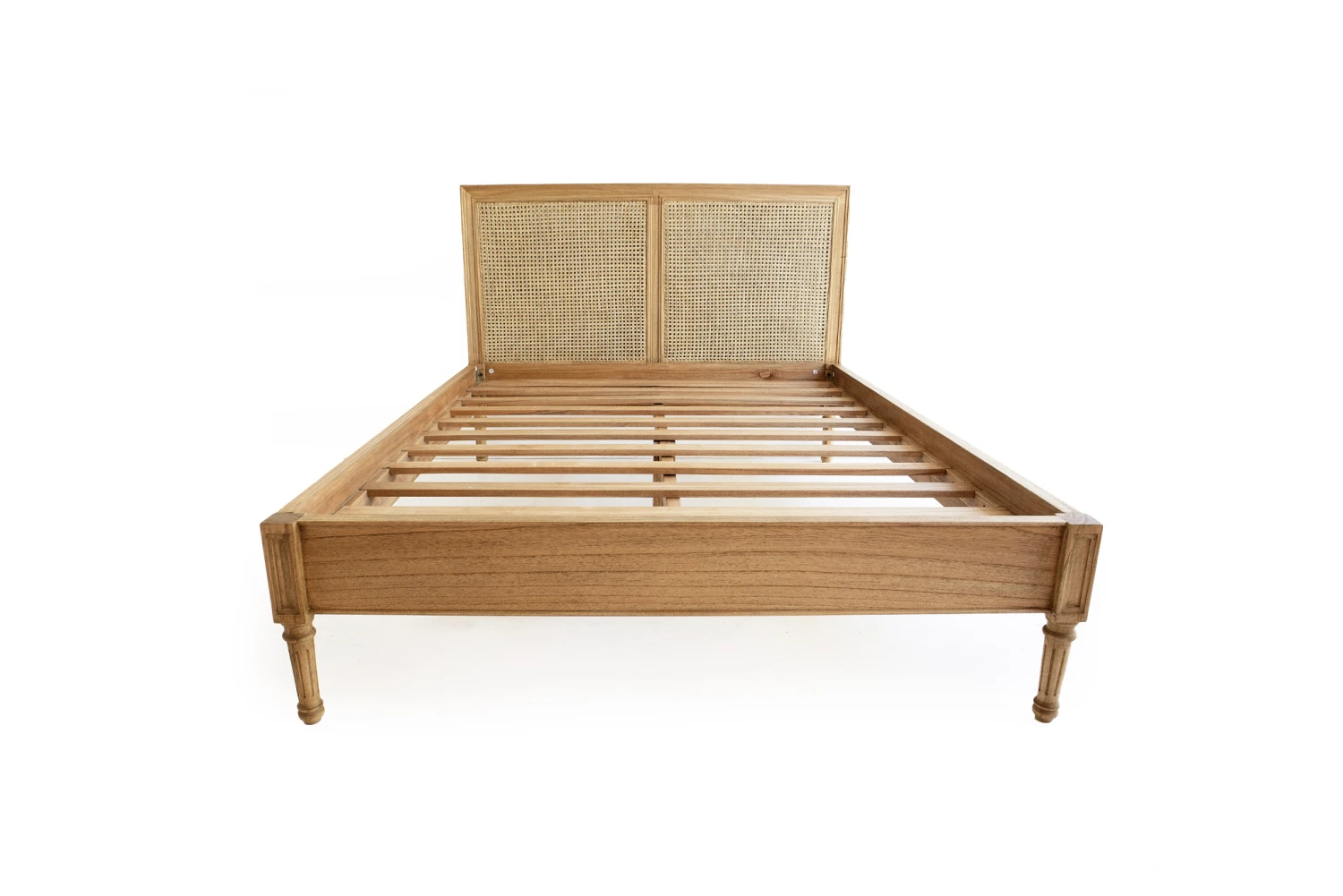 Hamilton Cane Bed – Queen Size – Low End – Weathered Oak 3 Hamilton Cane Bed – Queen Size – Low End – Weathered Oak
