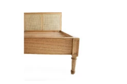 Hamilton Cane Bed – Queen Size – Low End – Weathered Oak 14 Hamilton Cane Bed – Queen Size – Low End – Weathered Oak -Abide Interiors Hamilton Bed WO No End 3 1