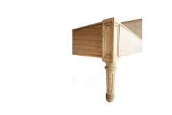 Hamilton Cane Bed – King Single Size – Low End – Weathered Oak -Abide Interiors Hamilton Bed WO No End 4