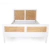 Hamilton Cane Bed – Double – White 1 Hamilton Cane Bed – Double – White -Abide Interiors Hamilton Bed White 1 4