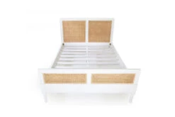 Hamilton Cane Bed – Double – White -Abide Interiors Hamilton Bed White 2 4