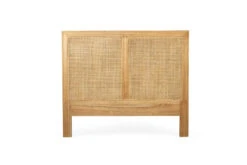 Hamilton Cane Bedhead – Queen Size – Weathered Oak