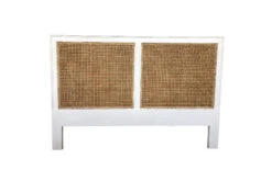 Hamilton Cane Bedhead – King Size – White