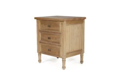 Hamilton Bedside Table – 3 Drawer – Weathered Oak 19 Hamilton Bedside Table – 3 Drawer – Weathered Oak -Abide Interiors Hamilton Bedside 3Drawer WO 3