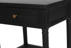 Hamilton Cane Bedside Table – Black -Abide Interiors Hamilton Bedside Black 57cm 10